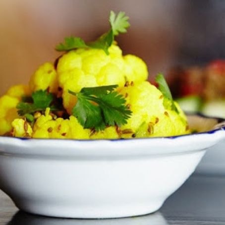 Ginger-Lime Cauliflower