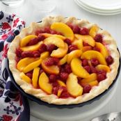 Raspberry Peach Pie Recipe