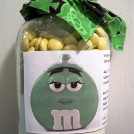 M&M Cookie Mix in Jar