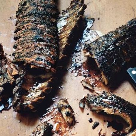 STICKY BALSAMIC BABY BACK RIBS