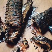 STICKY BALSAMIC BABY BACK RIBS