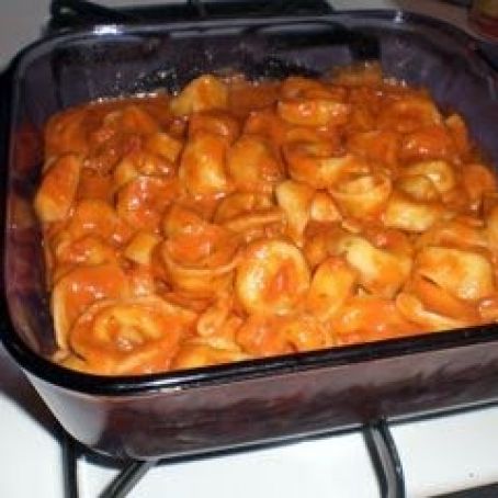 Cheesy Baked Tortellini