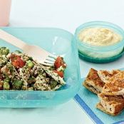 Tabbouleh with Chicken and Red Pepper