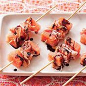 Watermelon-and-Prosciutto Skewers