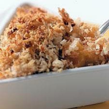 Crunchy Panko Fruit Cobbler