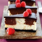 Chocolate Raspberry Cheesecake