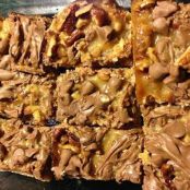 Turtle Cookie Bars