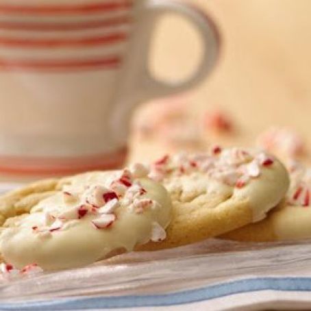 Peppermint Crunch Sugar Cookies