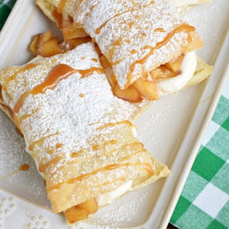 Apple Cheesecake Napoleons