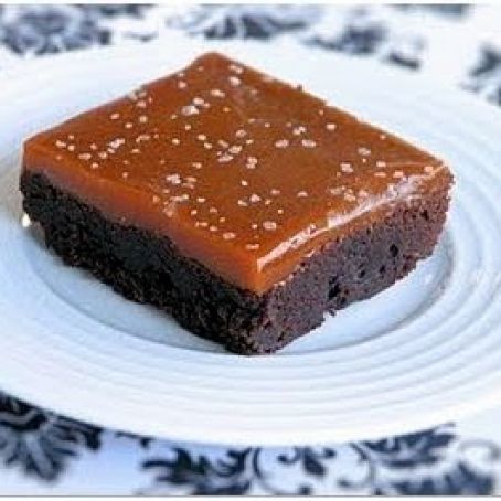 Salted Caramel Nutella Brownies