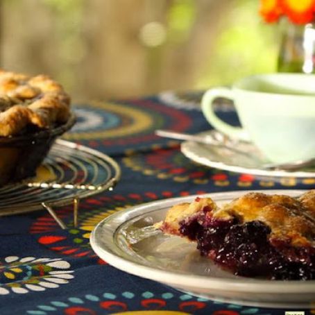 Blueberry-Lemon Pie with a Butter Crust