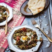 Iraqi Eggs with Lamb and Tomatoes (Makhlama Lahm)