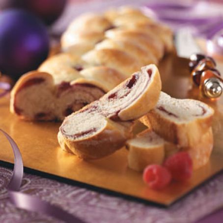 Raspberry Butter Braids Recipe