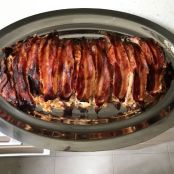 Bacon­ -Wrapped Double Pork Meatloaf
