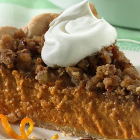 Streusel-Topped Pumpkin Pie