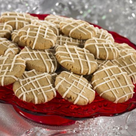 Coffee Shortbread Cookies