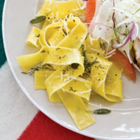 Buttered Noodles with Toasted Sage