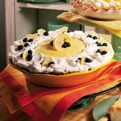 Lemon-Blueberry Cream Pie