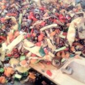 Black Barley Ginger Orange Salad