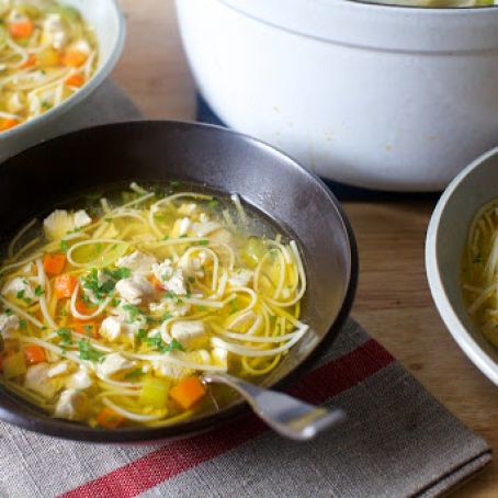my ultimate chicken noodle soup