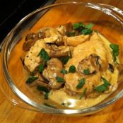 Julia Child Supremes De Volaille Aux Champignons (Chicken Breast