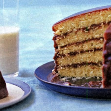Chocolate 5 Layer Cake, Cooked Chocolate Icing