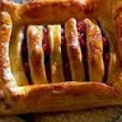 Stacked Puff Pastry with Cherries