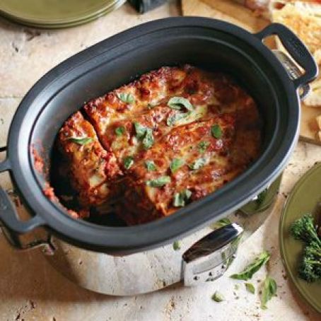Slow-Cooker Lasagna