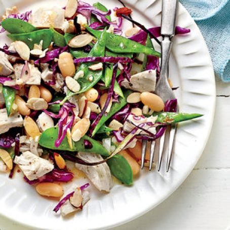 Chicken and White Bean Salad with Citrus Vinaigrette Recipe
