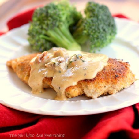 Chicken in Basil Cream Sauce