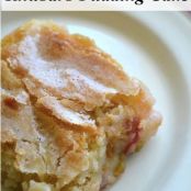 RHUBARB PUDDING CAKE