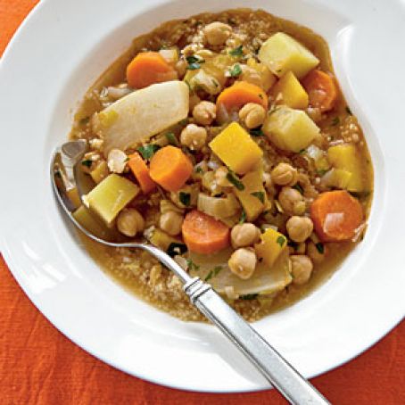 Chickpea and Winter Vegetable Stew