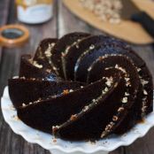 cake - chcolate bundt cake with mayonnaise