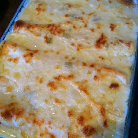 White Chicken Enchilada