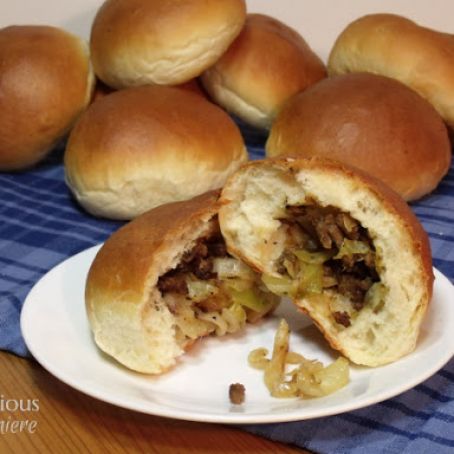 Bierocks (German Stuffed Rolls)