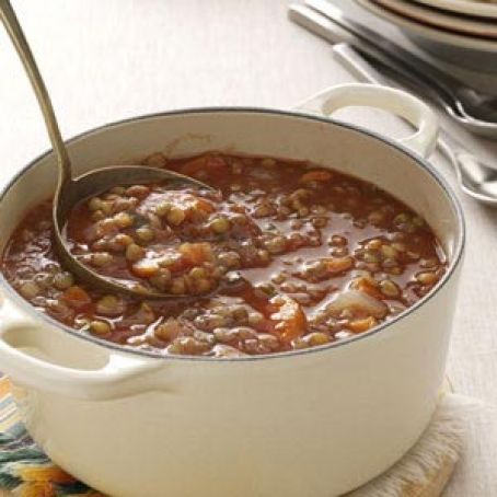 Lentil-Tomato Soup Recipe