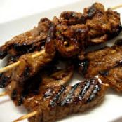 Asian Beef Skewers