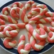 Candy Cane Cookies