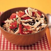 Chicken, Rice, and Black-Bean Salad