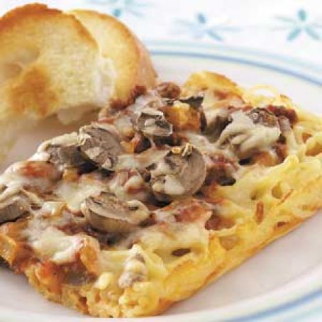 Spaghetti Pizza Casserole Recipe