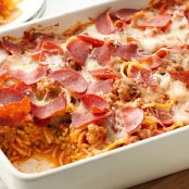 Pepperoni Pasta Casserole