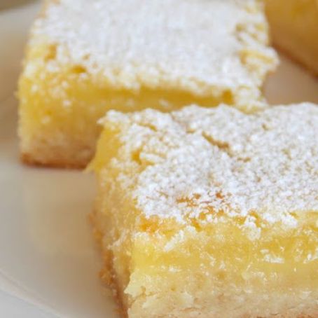 Easy Lemon Bars*