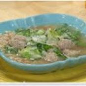 Meatballs and Rice in Broth