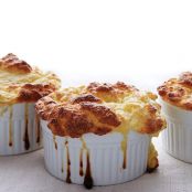 Cauliflower and Goat Cheese Soufflés