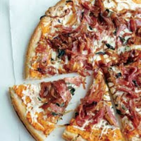Pizza - Sweet Potato, Balsamic Onion and Soppressata