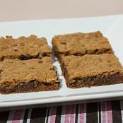 Chocolate Chip Skor Toffee Cookie Bars