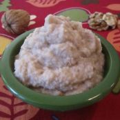 Apple Walnut Baby Puree