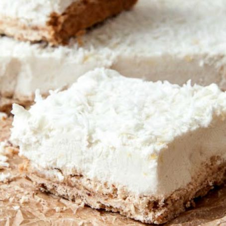 square - Lemon Coconut Squares [Vegan, Gluten-Free]