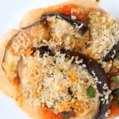 Eggplant Hasselback