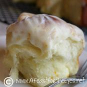 Orange Sweet Rolls with Orange Cream Cheese Frosting Recipe